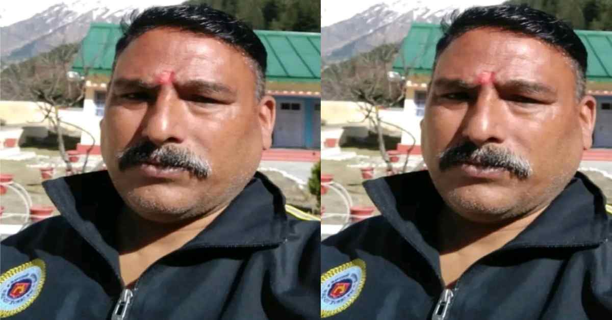 Dungar godhan singh jalaj fireman of pantnagar airport belongs to betalghat nainital died in bazpur bike accident today uttarakhand news