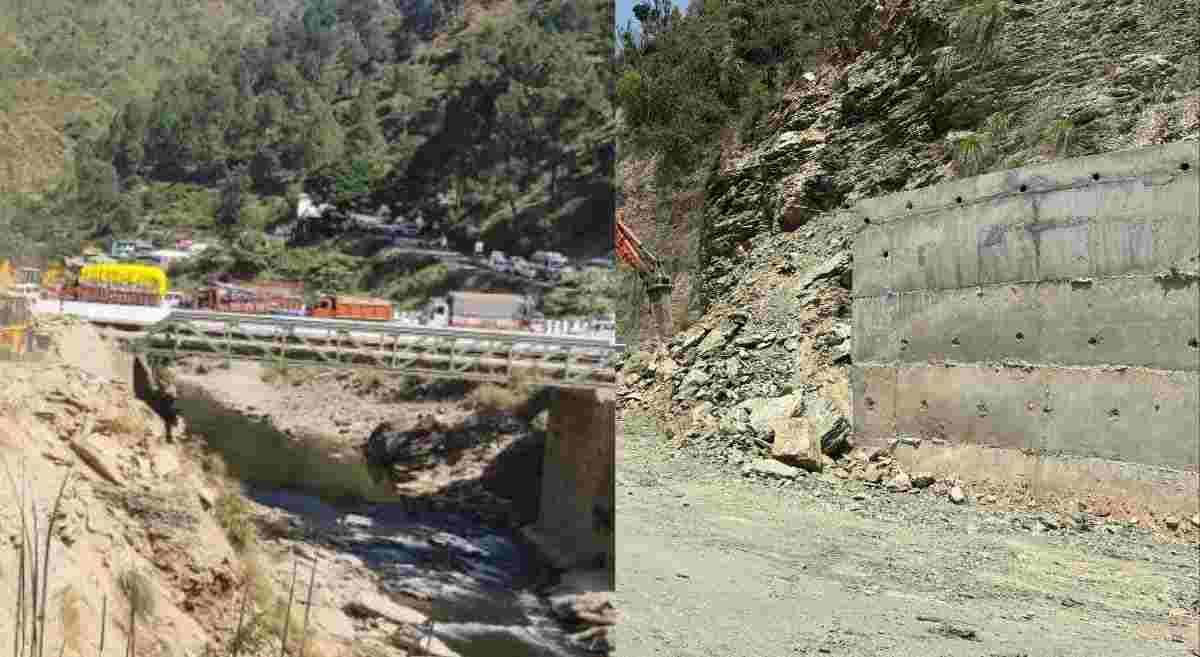 Qurab Kwarab highway permanent solution Berm technology almora haldwani road NH update today