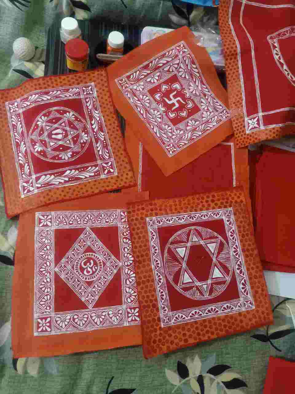 Kiran Bisht aipan art kotabagh Nainital