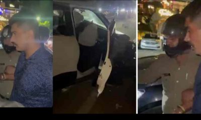Dehradun SHO Shanky Kumar drunk video viral gets suspended
