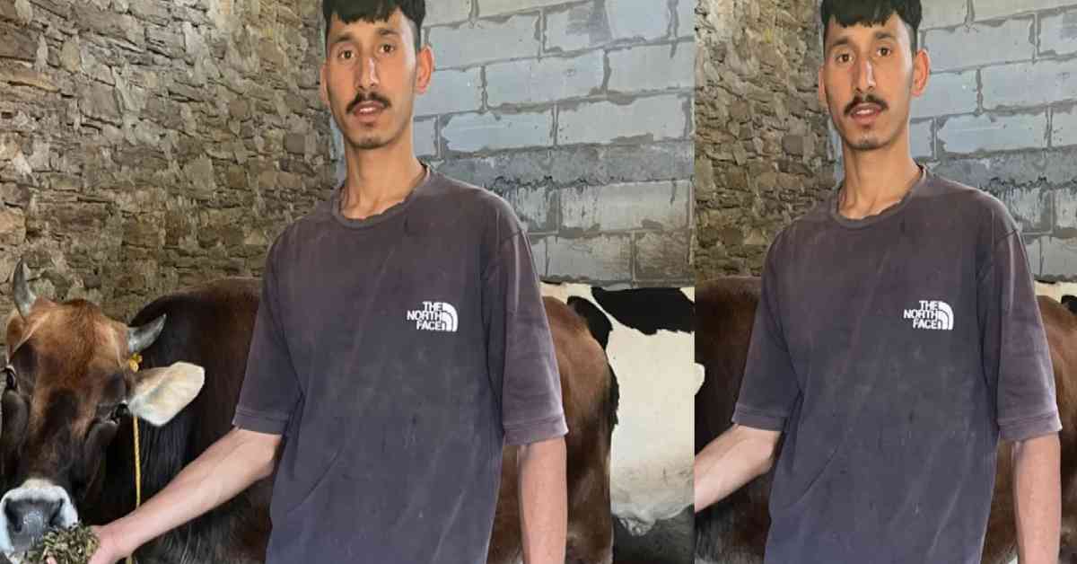 prashant Bisht of supi mukteshwar dhari block nainital self-employment dairy farming milking machine uttarakhand latest news today