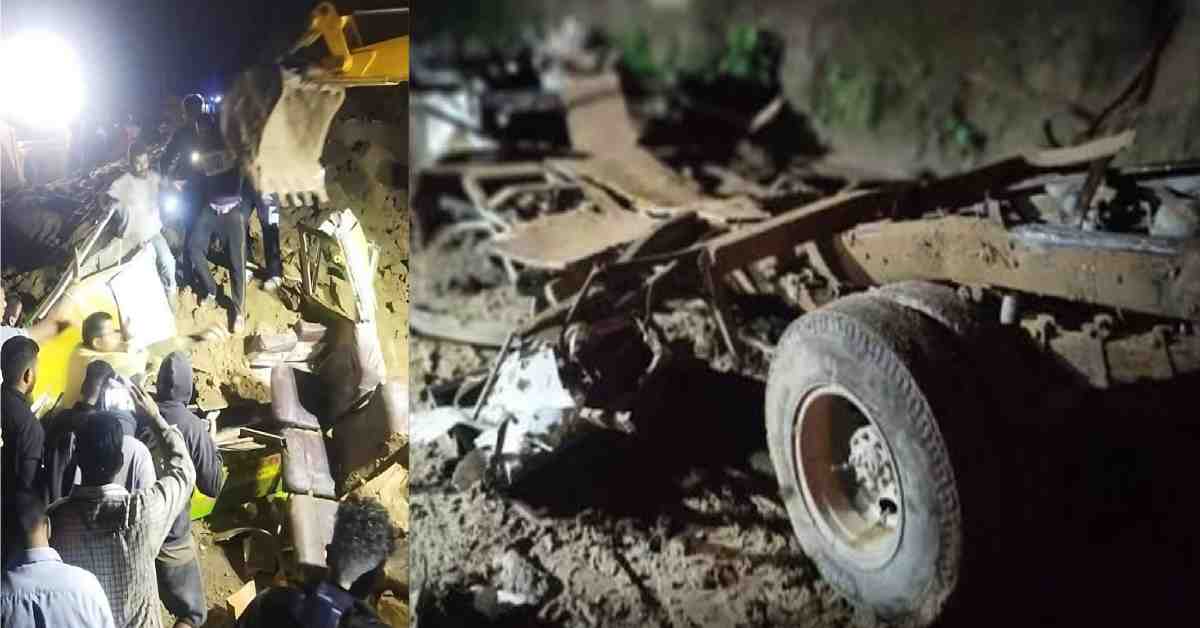 Landslide bus accident in bilaspur himachal pradesh 18 died till now breaking news today