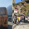 Uttarkashi school bus accident yamunotri national highway with roadways uttarakhand breaking news today