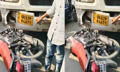 dehradun depot roadways bus bike accident in roorkee haridwar school student died uttarakhand latest news live