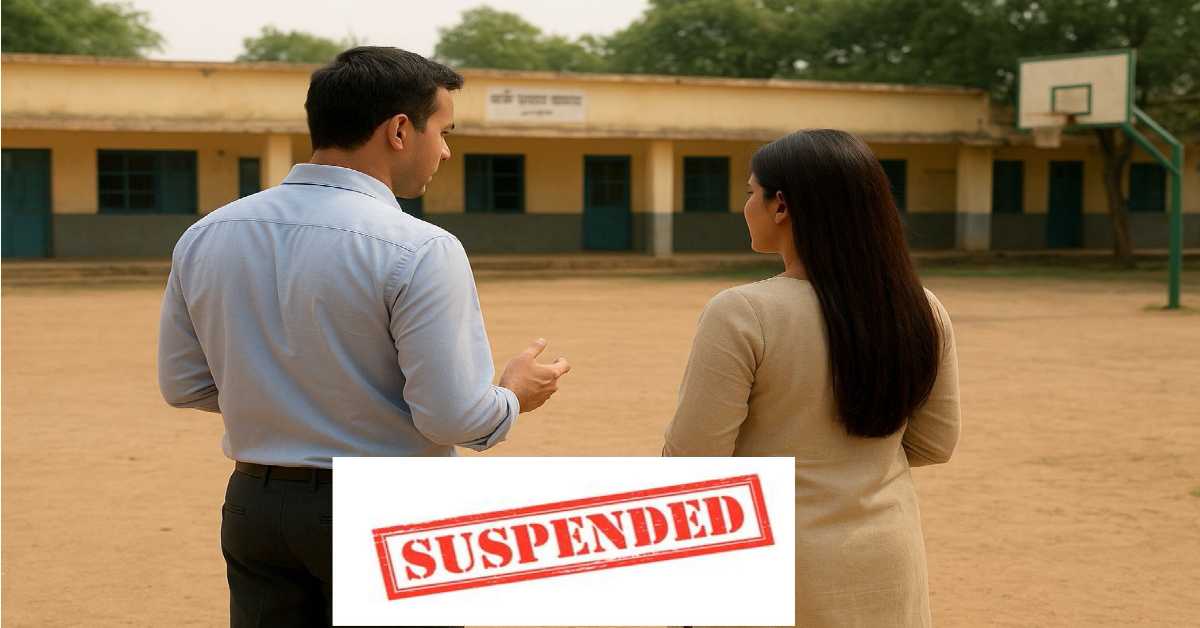Teacher suspended GIC govt Inter College Jaina TadiKhet love affair ranikhet almora uttarakhand latest news today