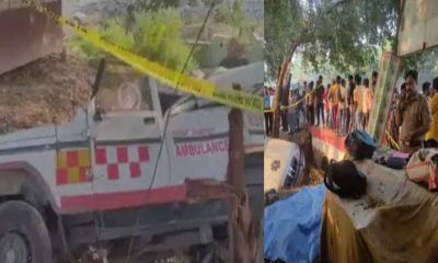private ambulance accident in Sitapur going to Varanasi from dehradun 4 died with patient Uttarakhand breaking news today