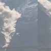 avalanche in nar parvat of badrinath dham chamoli video viral uttarakhand breaking news today