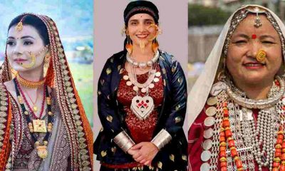 Women wear 3 ornaments jewelry Kandar wedding marriage Jaunsar Bawar Chakrata gold price hike uttarakhand latest news