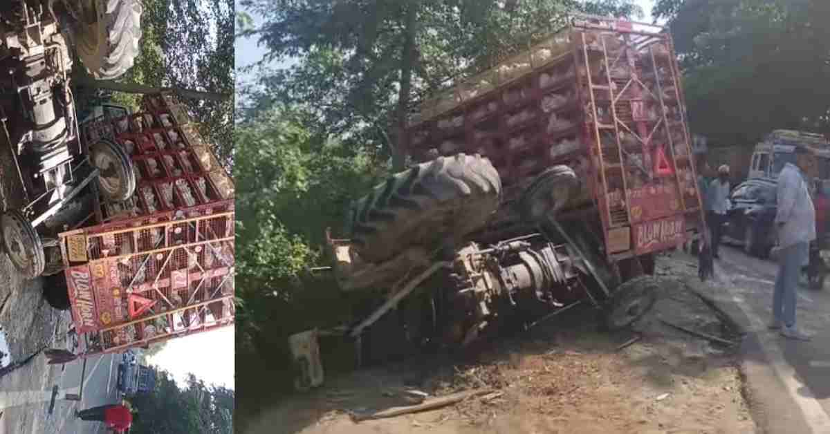 4 labour who going home celebrate Diwali died nanakmatta tractor trolley accident udham Singh Nagar Uttarakhand news today