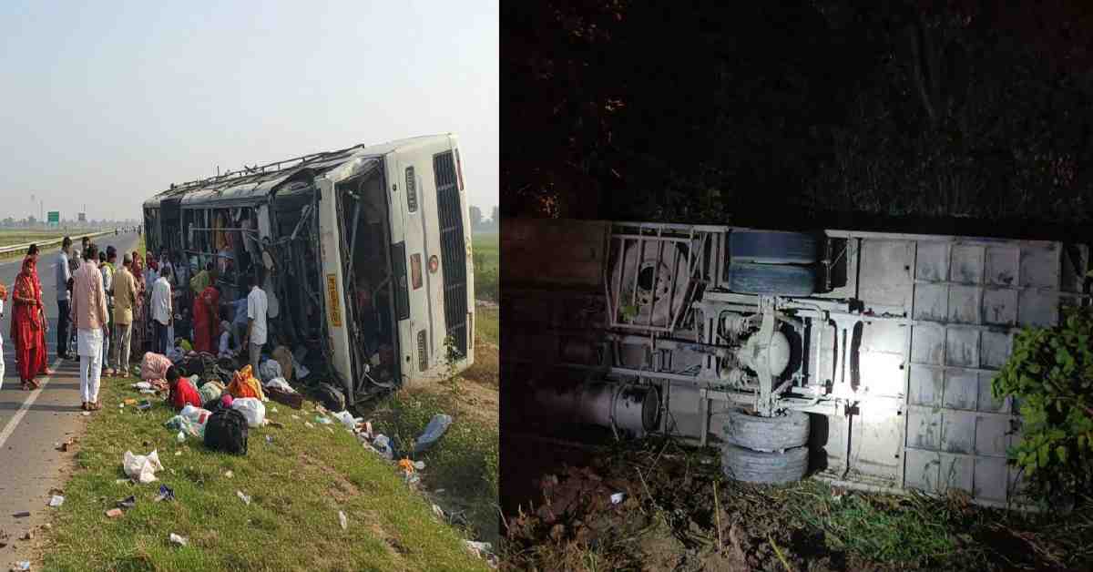 bus accident in Bareilly haridwar highway returning nanakmatta nainital one died uttarakhand news live