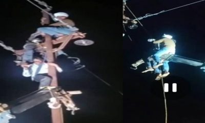 thief came stolen electricity wire got electric shock current high tension line in roorkee haridwar today uttarakhand news live