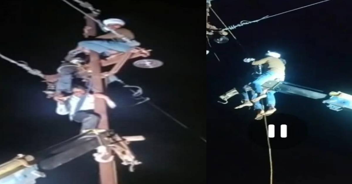 thief came stolen electricity wire got electric shock current high tension line in roorkee haridwar today uttarakhand news live