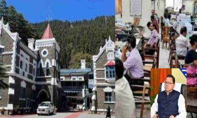 nainital High Court ask dhami govt why UPNL employee not permanent regular till now. action be taken against contempt uttarakhand news