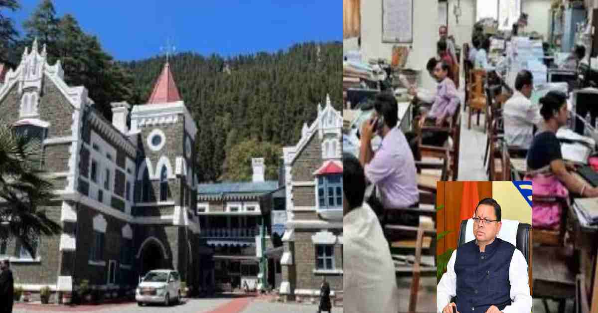 nainital High Court ask dhami govt why UPNL employee not permanent regular till now. action be taken against contempt uttarakhand news