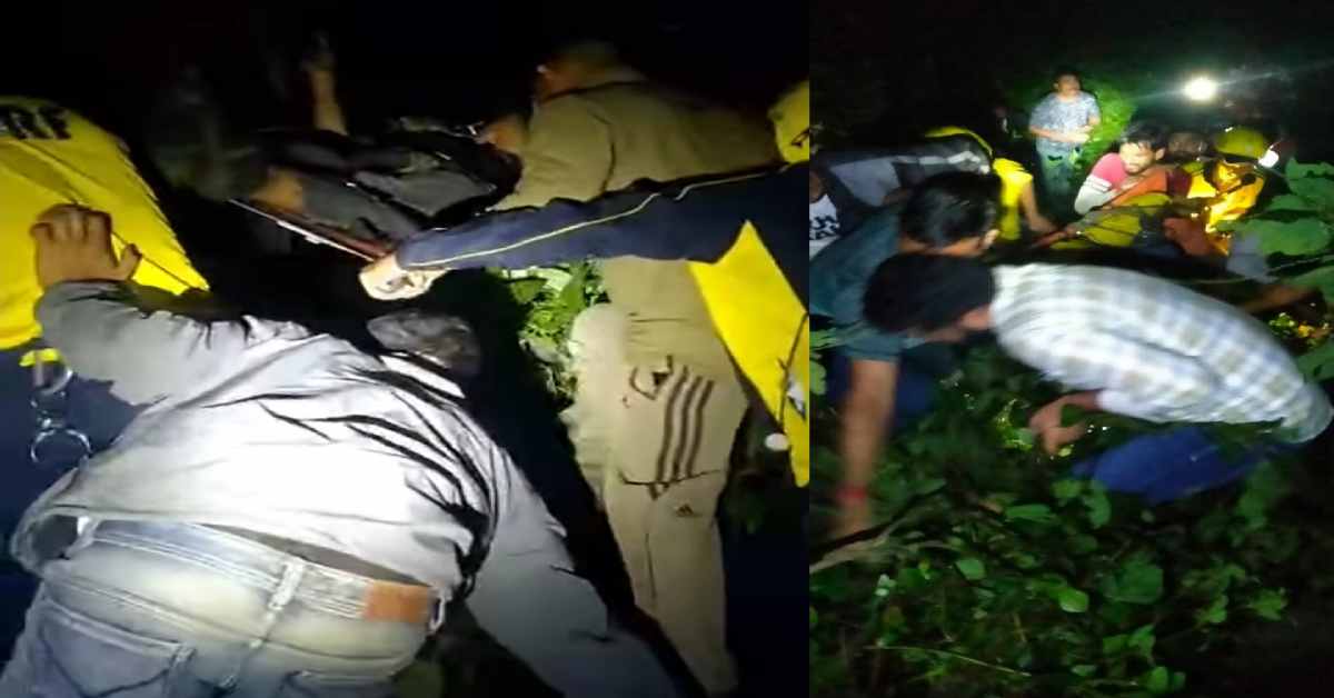 marriage scorpio accident fell into ditch 3 youth died on the spot tehri garhwal uttarakhand latest news today