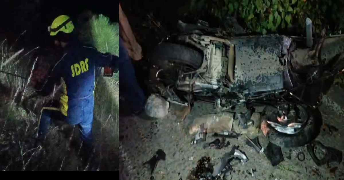 almora family returning from kasar devi wife Rafiqa Begum died scooty pickup accident today selfie uttarakhand latest news