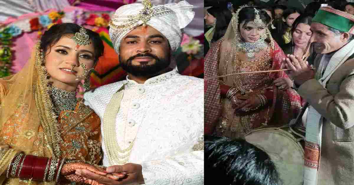 Jojoda wedding Bride Kavita groom Manoj Chauhan Jaunsar Arakot Mori Uttarkashi unique marriage uttarakhand news today