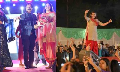 Bollywood singer Sapna Choudhary reached in Lalkuan Century nainital great performance with dance uttarakhand latest news today