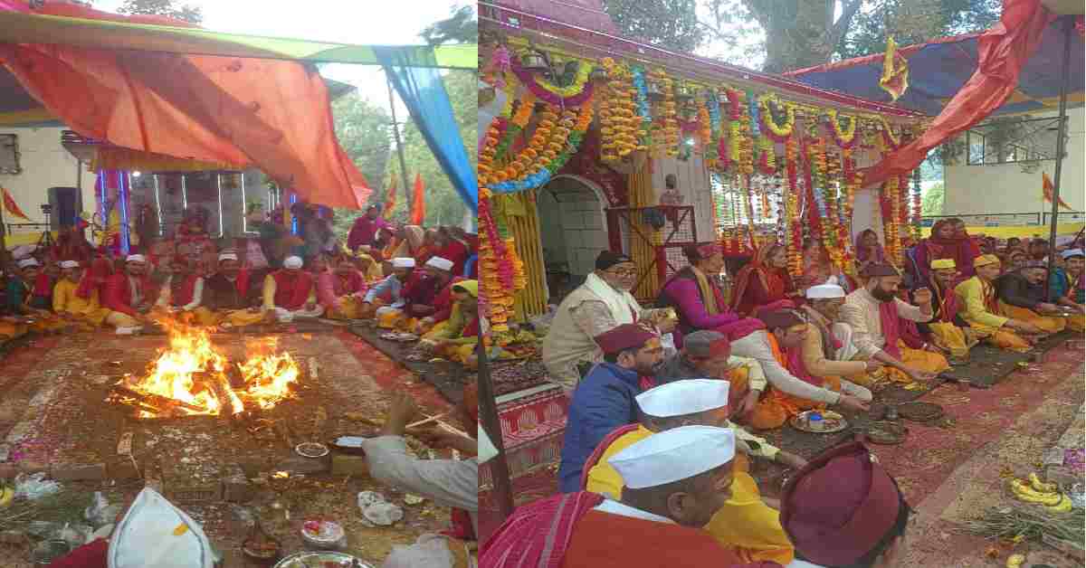 10-day Shrimad Devi Bhagwat Katha concludes in Khitoli village of Berinag Pithoragarh Uttarakhand latest news today