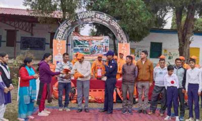 NDRF Training Nainital okhalkanda block