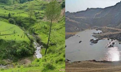 75-meter-long lake built in Almora Hawalbag Daulaghat Govindpur village uttarakhand latest news today