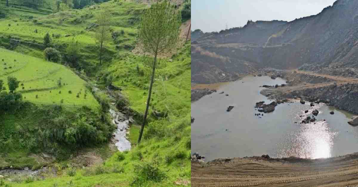 75-meter-long lake built in Almora Hawalbag Daulaghat Govindpur village uttarakhand latest news today