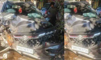 engineering student satyam dube died in car Accident sahaspur vikasnagar dehradun uttarakhand