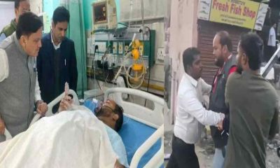 journalist Deepak Adhikari attack by Chauhan builder while reporting illegal construction in Haldwani both arrested nainital uttarakhand live news today