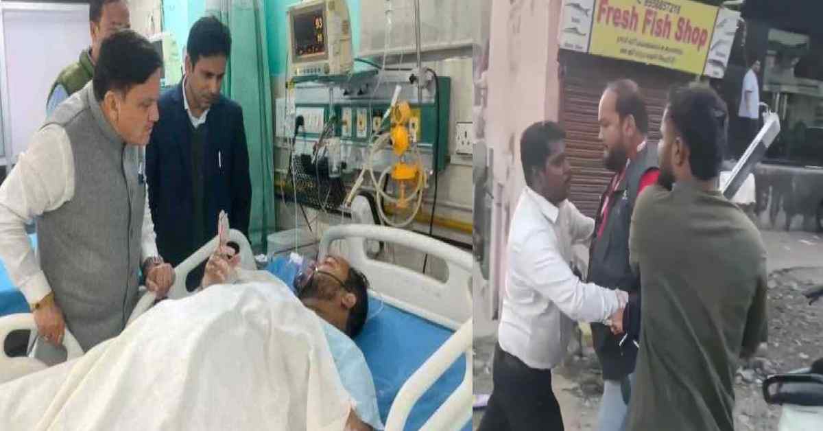 journalist Deepak Adhikari attack by Chauhan builder while reporting illegal construction in Haldwani both arrested nainital uttarakhand live news today