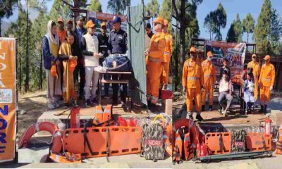 NDRF conducted one day safety training at PM Shri GIC Magdistate Bageshwar Uttarakhand latest news today