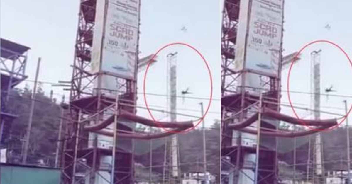 Bungee jumping accident in Rishikesh, another tourist fell after rope breaks uttarakhand latest news today