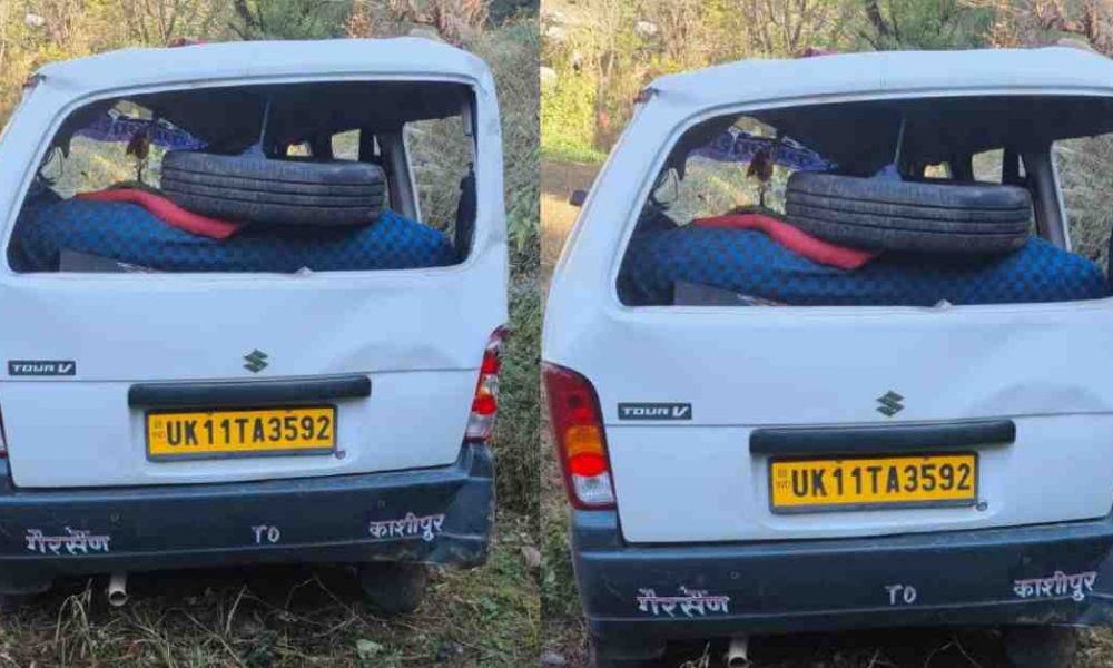 marriage vehicle fell into ditch in gairsain chamoli road today 8 barati injured wedding uttarakhand latest news today