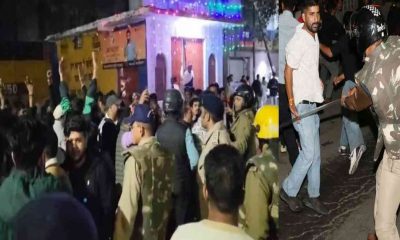 after finding remains of cattle near Haldwani temple, police resorted lathi charge uttarakhand latest news today