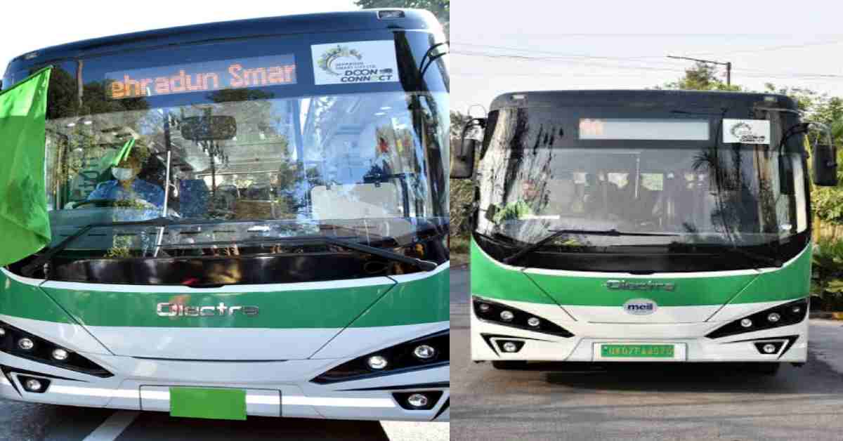 dehradun Smart City electric e-bus will run in Rishikesh Vikasnagar uttarakhand latest news today