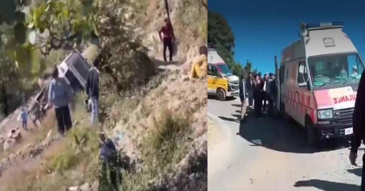 Private bus fell into ditch in Narendranagar tehri garhwal 5 died on spot rescue continue uttarakhand breaking latest news live today