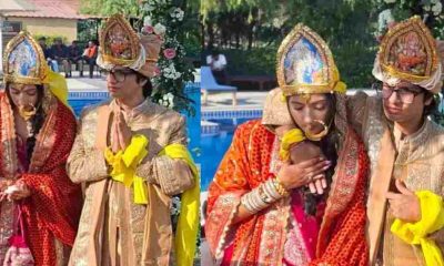 vloger YouTuber sourav Joshi vlogs marriage wedding CA Avantika Bhatt in Rishikesh Uttarakhand latest news today