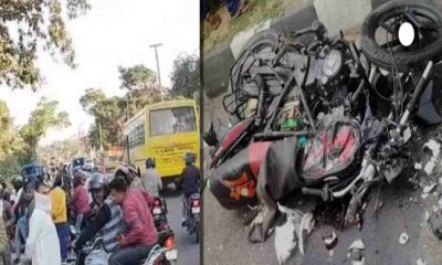 two real brother died in bike bus truck accident kankhal haridwar road uttarakhand latest news live today