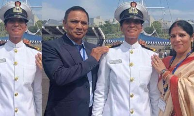 Devyakshi Devrani of kotdwar Pauri Garhwal became Sub Lieutenant in Indian Navy passing out from INA Ezhimala, Kerala uttarakhand live news today