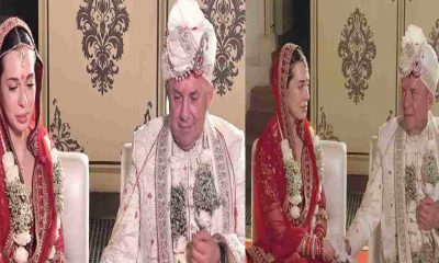 love story Ukrainian couple 27-year Anhelina married 72-year Stanislav jodhpur rajasthan viral marriage news today