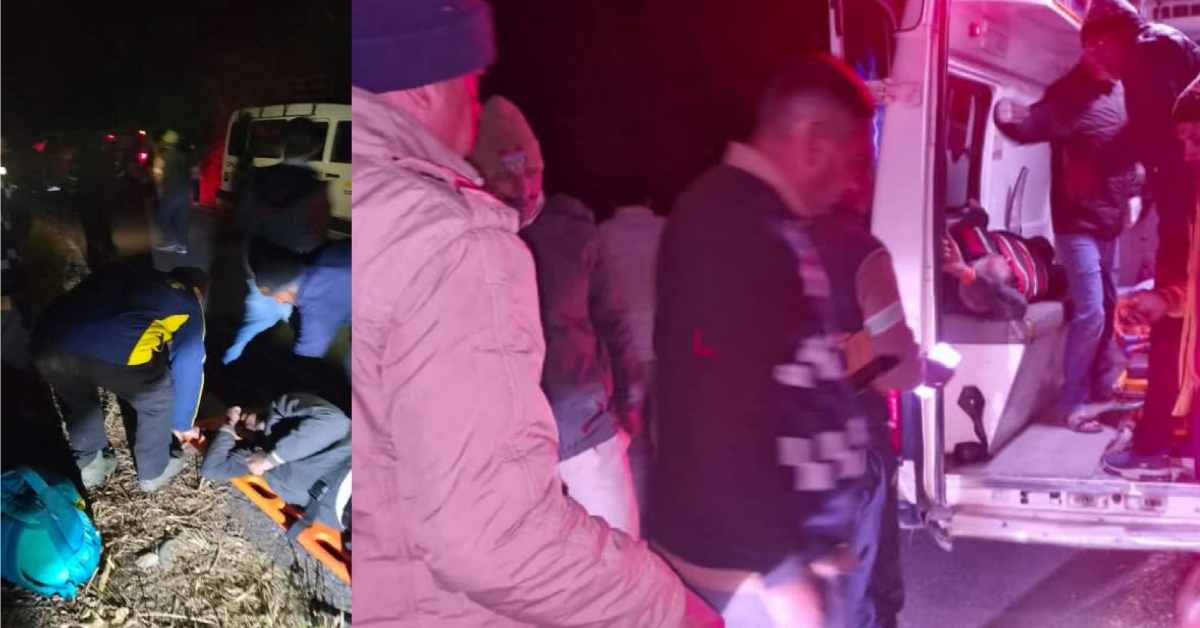 car felt into ditch Uttarkashi marriage women mamta devi died on the spot Uttarakhand news live today