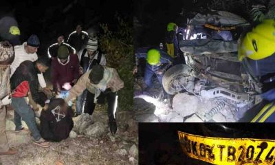 5 died spot in marriage bolero fell into ditch lohaghat ghat road NH champawat uttarakhand latest breaking news today