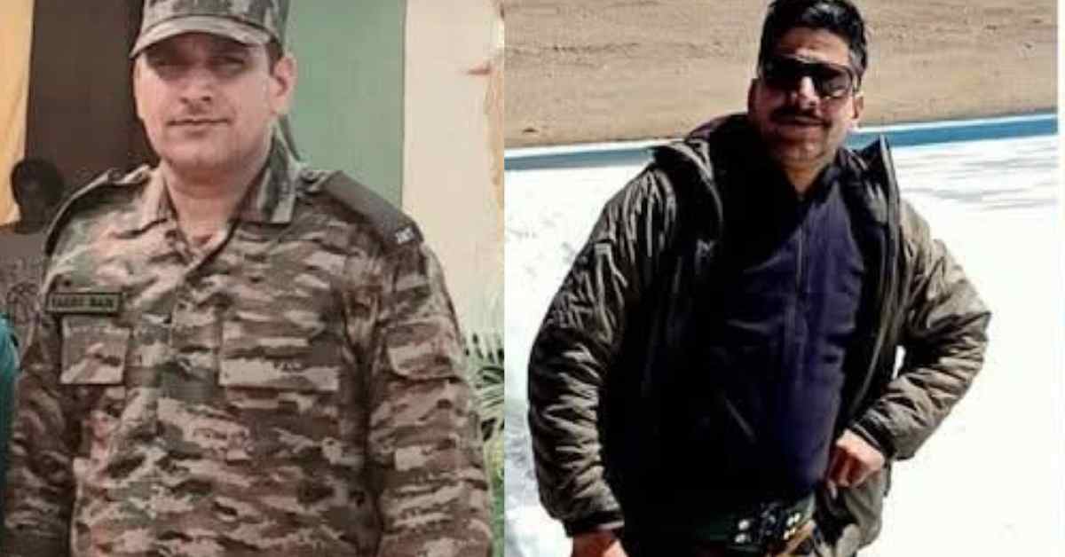 Indian Army Soldier Takhuram of curu rajasthan died Martyr road Accident while returning to duty jammu kashmir uttarakhand national news live today