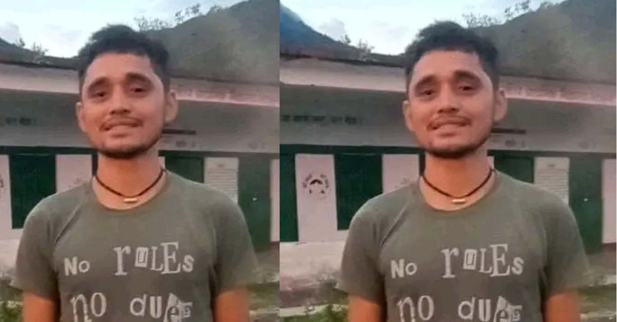 deepak parihar of baluwakot bangapani Pithoragarh died due to landslide boulder fell uttarakhand latest news today.