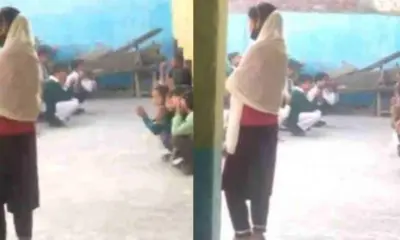 Uttarakhand school prayer kalma Hindu children are being taught the Kalma in Bazpur school prayer news today.
