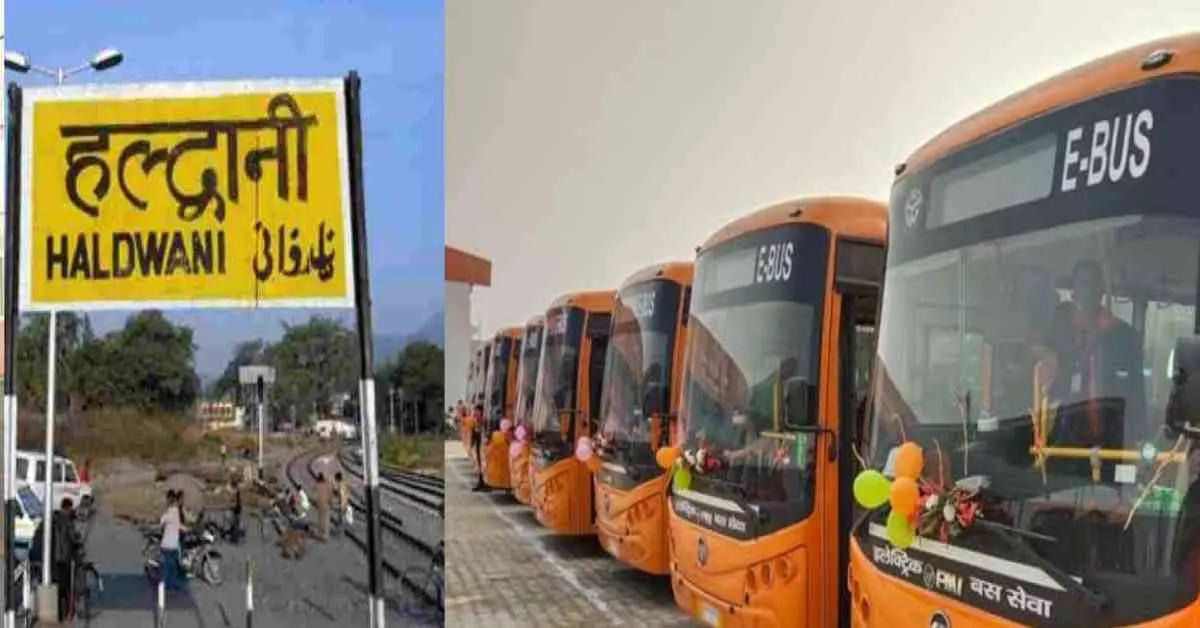 Haldwani electric CNG BUS news: 40 new Buses E-Bus will be run in haldwani nainital budget by ADB uttarakhand