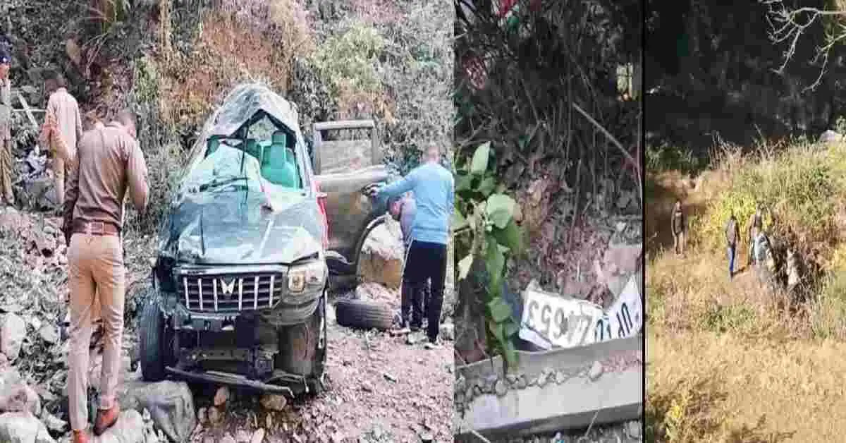 3 died on the spot in kainchi dham accident today scorpio fell into ditch bhowali nainital uttrakhand breaking news: