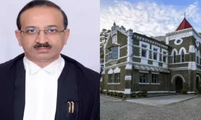manoj kumar gupta became nainital highcourt chief justice new uttarakhand latest news today