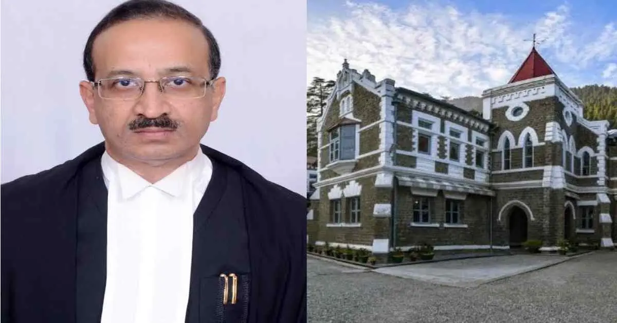 manoj kumar gupta became nainital highcourt chief justice new uttarakhand latest news today