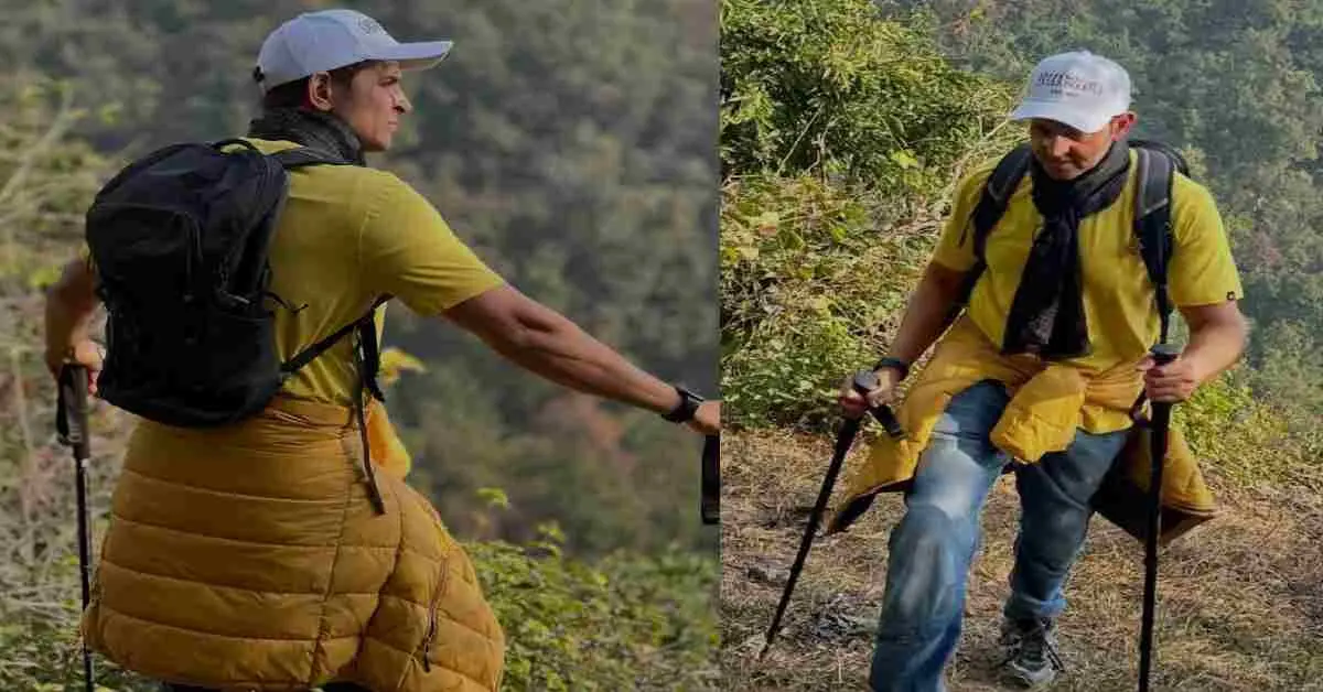Bollywood actor Hrithik Roshan Uttarakhand trekking reached in hills breaking news today