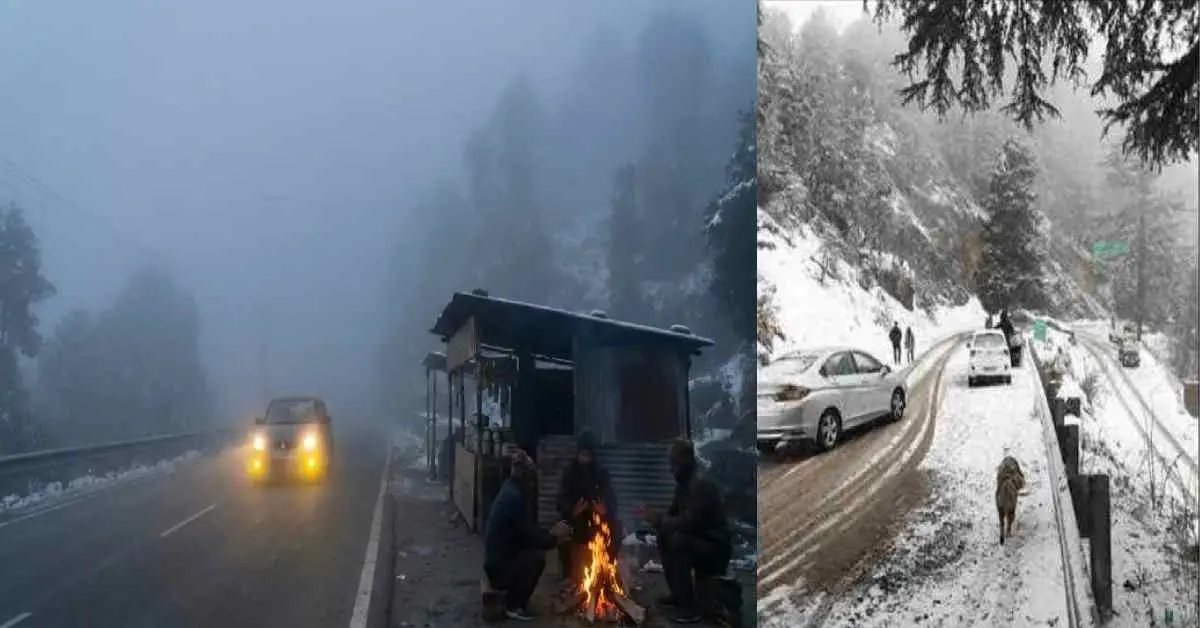 Uttarakhand weather alert today rain snowfall fog aaj ka mausam update forecast latest news live